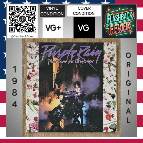 Warner Bros. Records Other - PRINCE AND THE REVOLUTION•Purple Rain•Warner Bros. Records (#25710-1)•Winchester